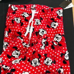 Disney Minnie Mouse Red Pajama Pants